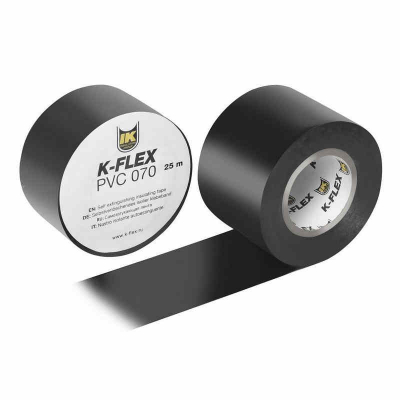 Лента ПВХ PVC 38 мм K-Flex черная - 25 м